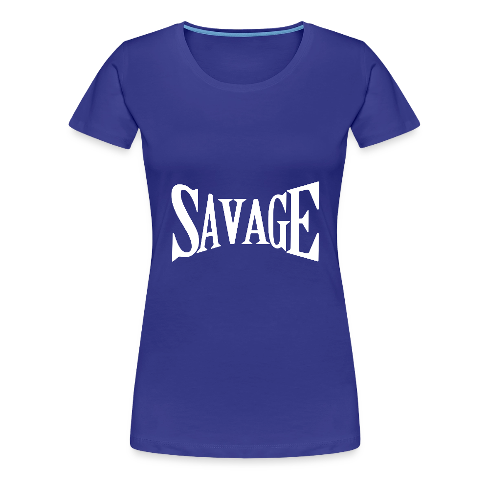 Savage Women’s Premium T-Shirt - royal blue