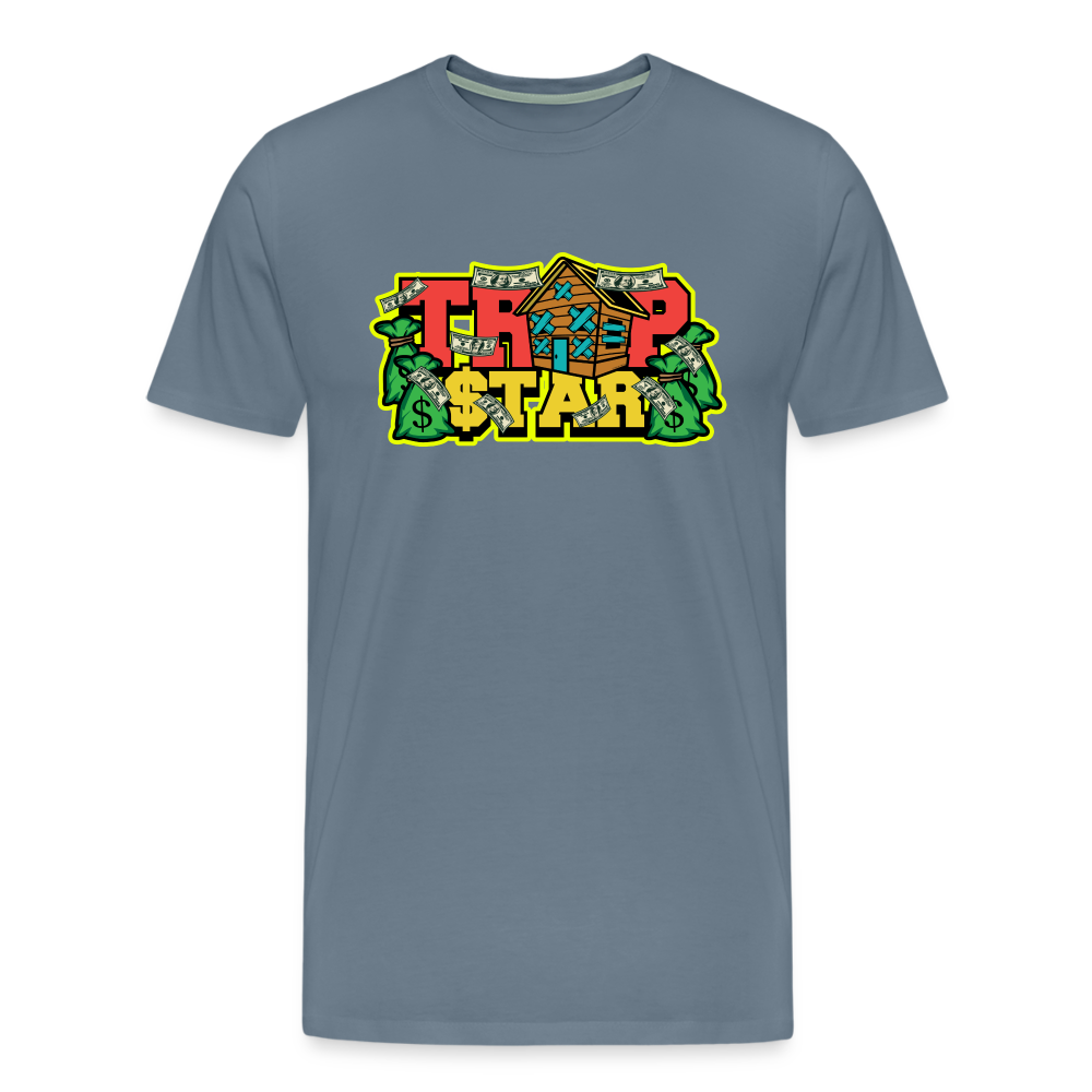 Trap Star Men's Premium T-Shirt - steel blue