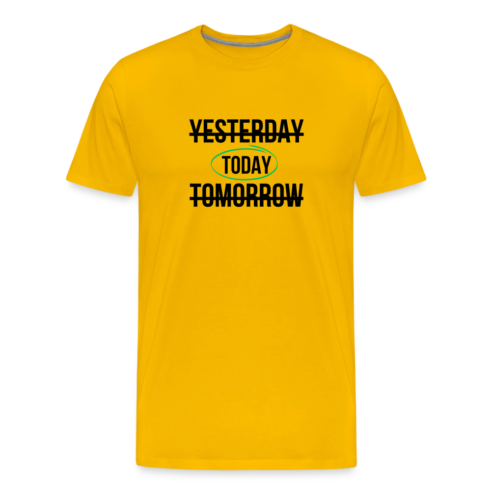 Today Men's Premium T-Shirt - sun yellow