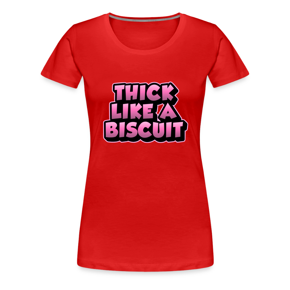 Thick Women’s Premium T-Shirt - red