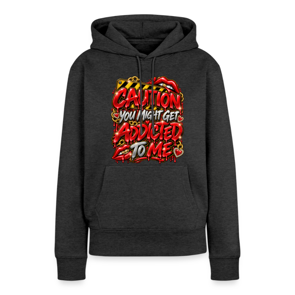 Caution Women’s Premium Hoodie - heather anthracite