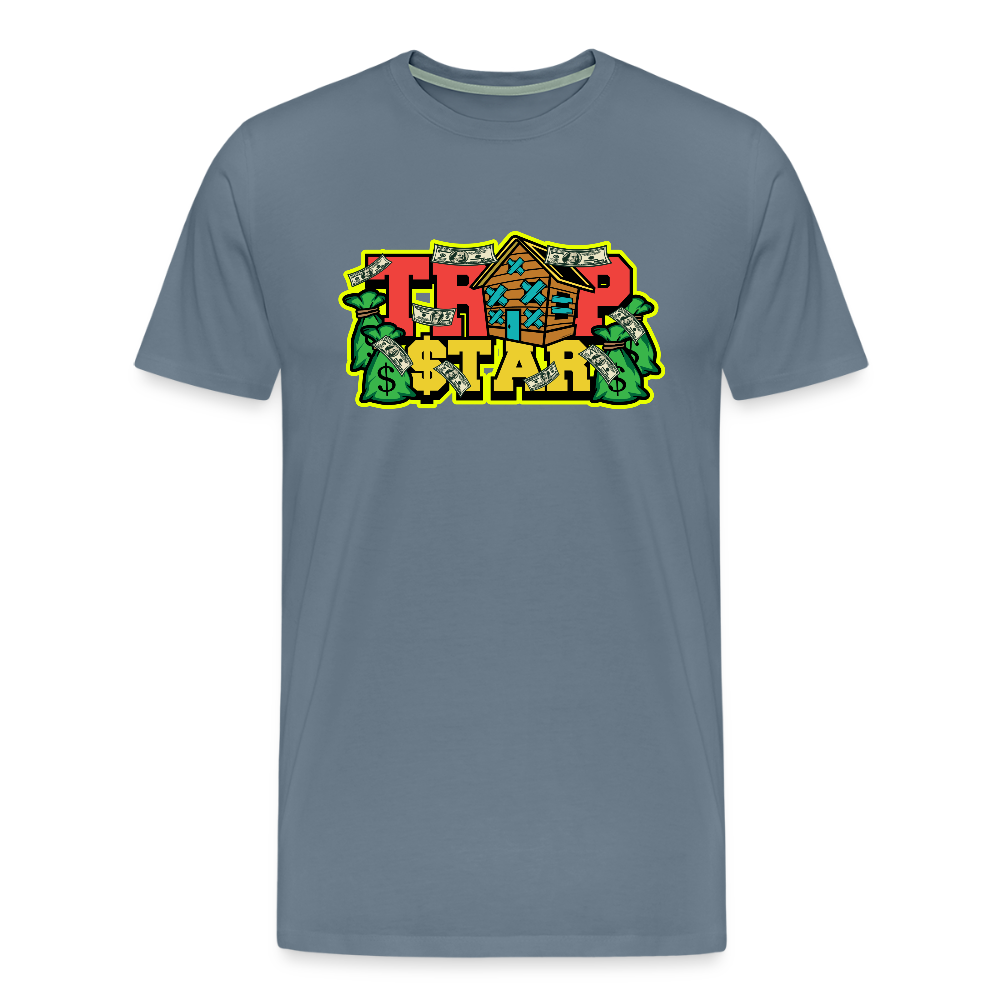 Trap Star Men's Premium T-Shirt - steel blue