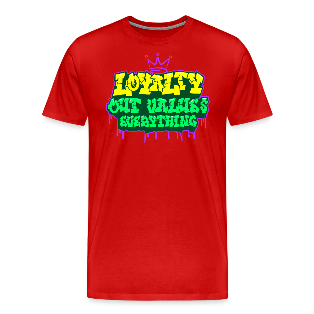 Loyalty Men's Premium T-Shirt - red