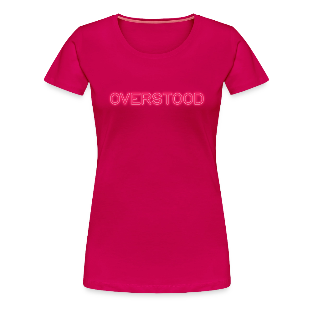 Overstood Women’s Premium T-Shirt - dark pink