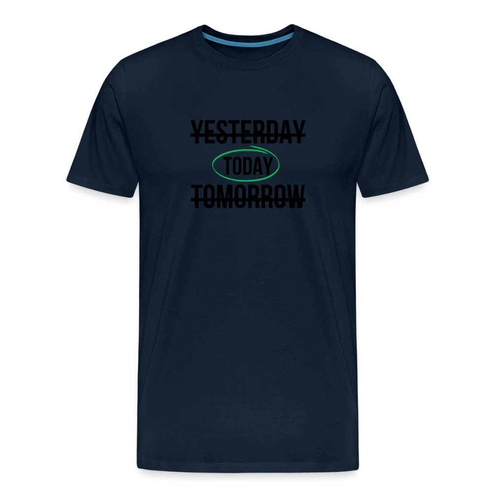 Today Men's Premium T-Shirt - deep navy