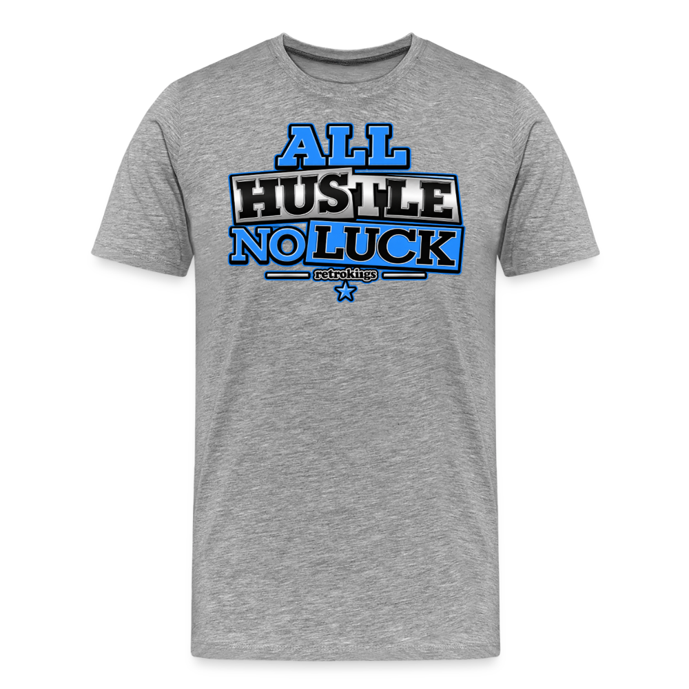 No Luck Men's Premium T-Shirt - heather gray