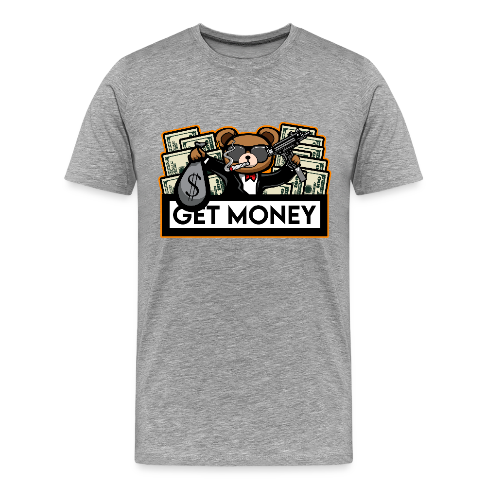 Get Money Men's Premium T-Shirt - heather gray