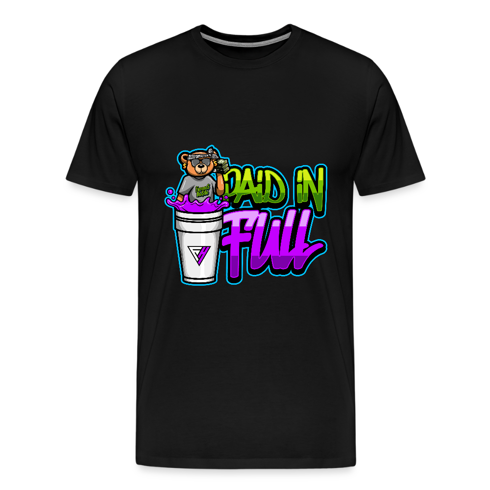 Paid In Full Men's Premium T-Shirt - black