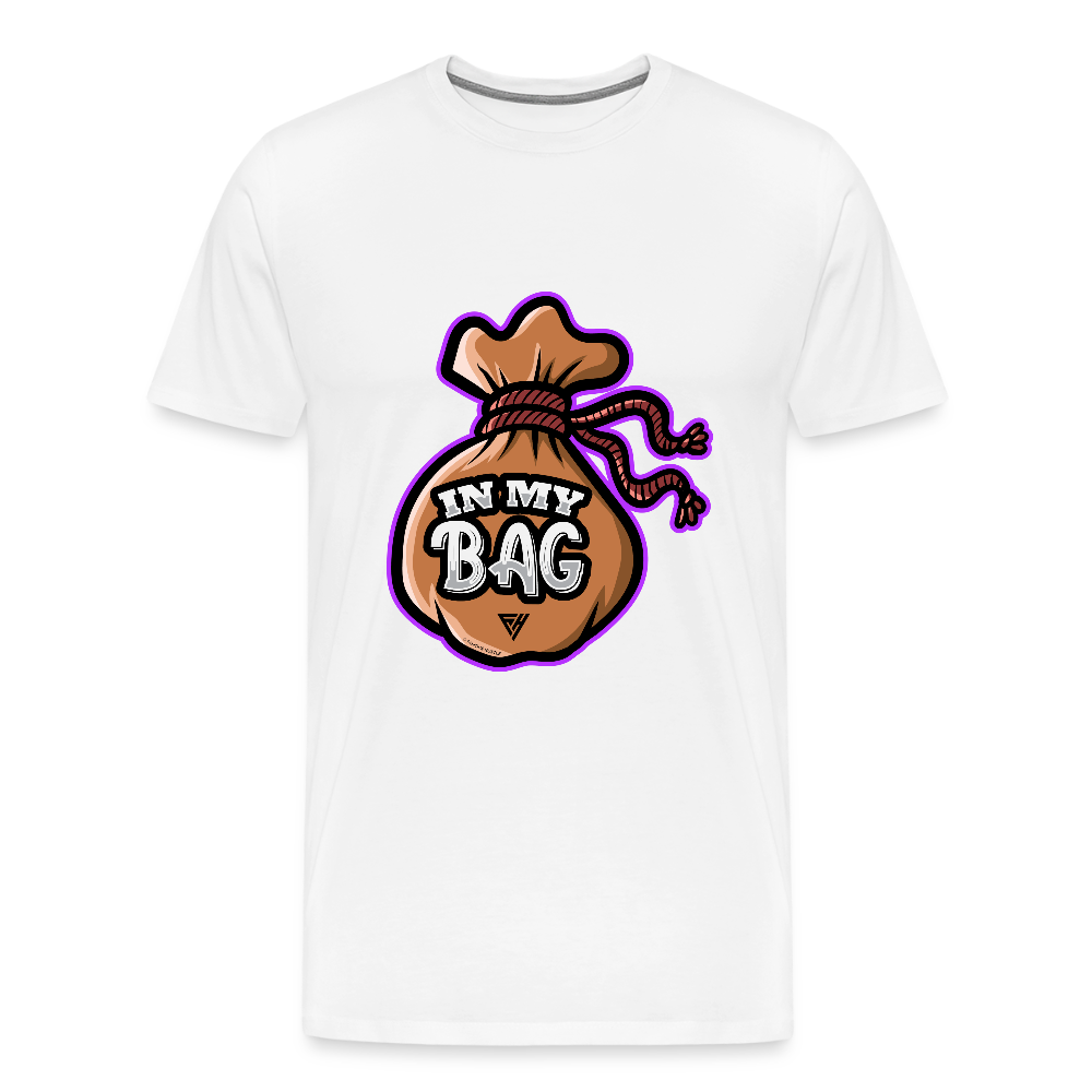 In My Bag Men's Premium T-Shirt - white
