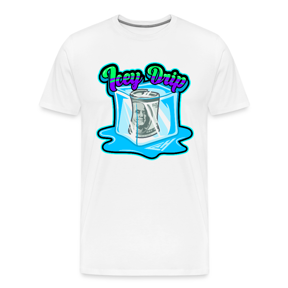 Ice Cold  Men's Premium T-Shirt - white