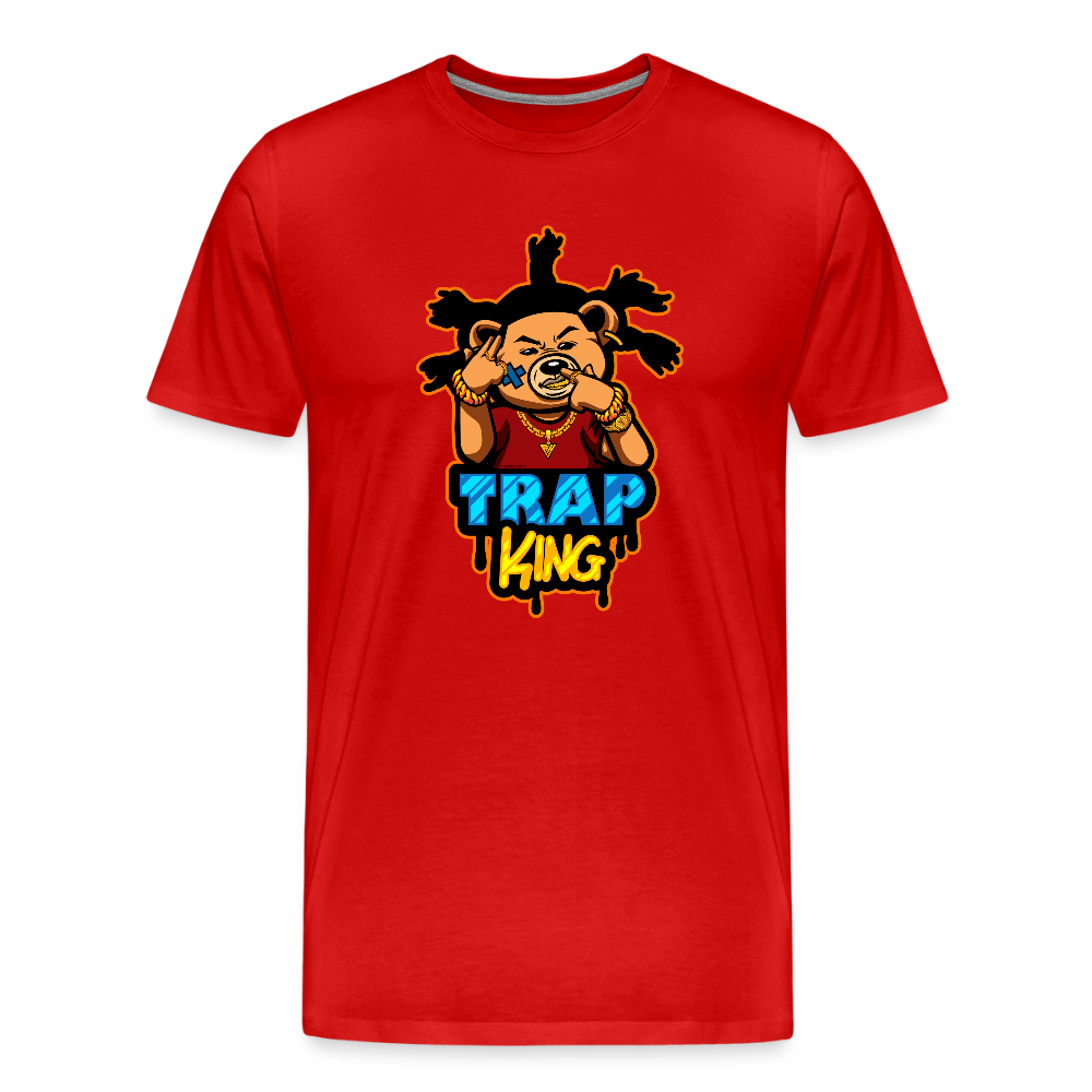 Trap King Men's Premium T-Shirt - red