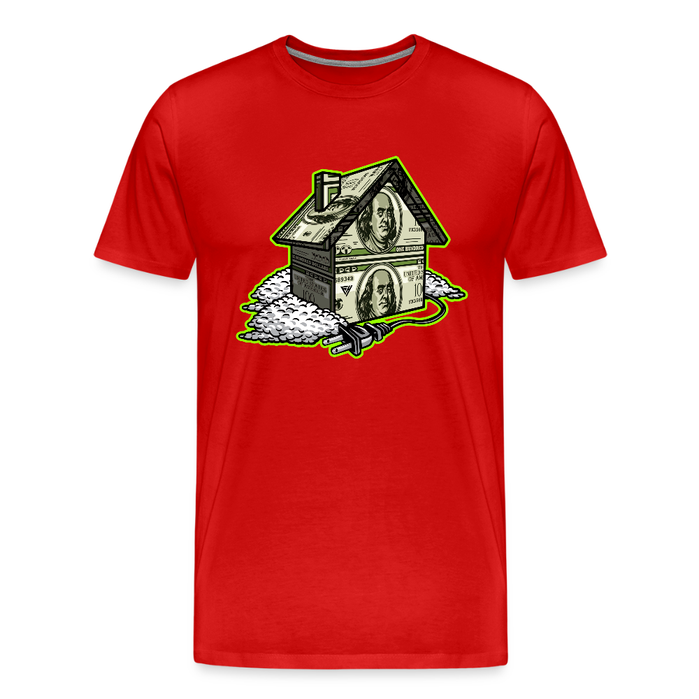 Trap House Men's Premium T-Shirt - red