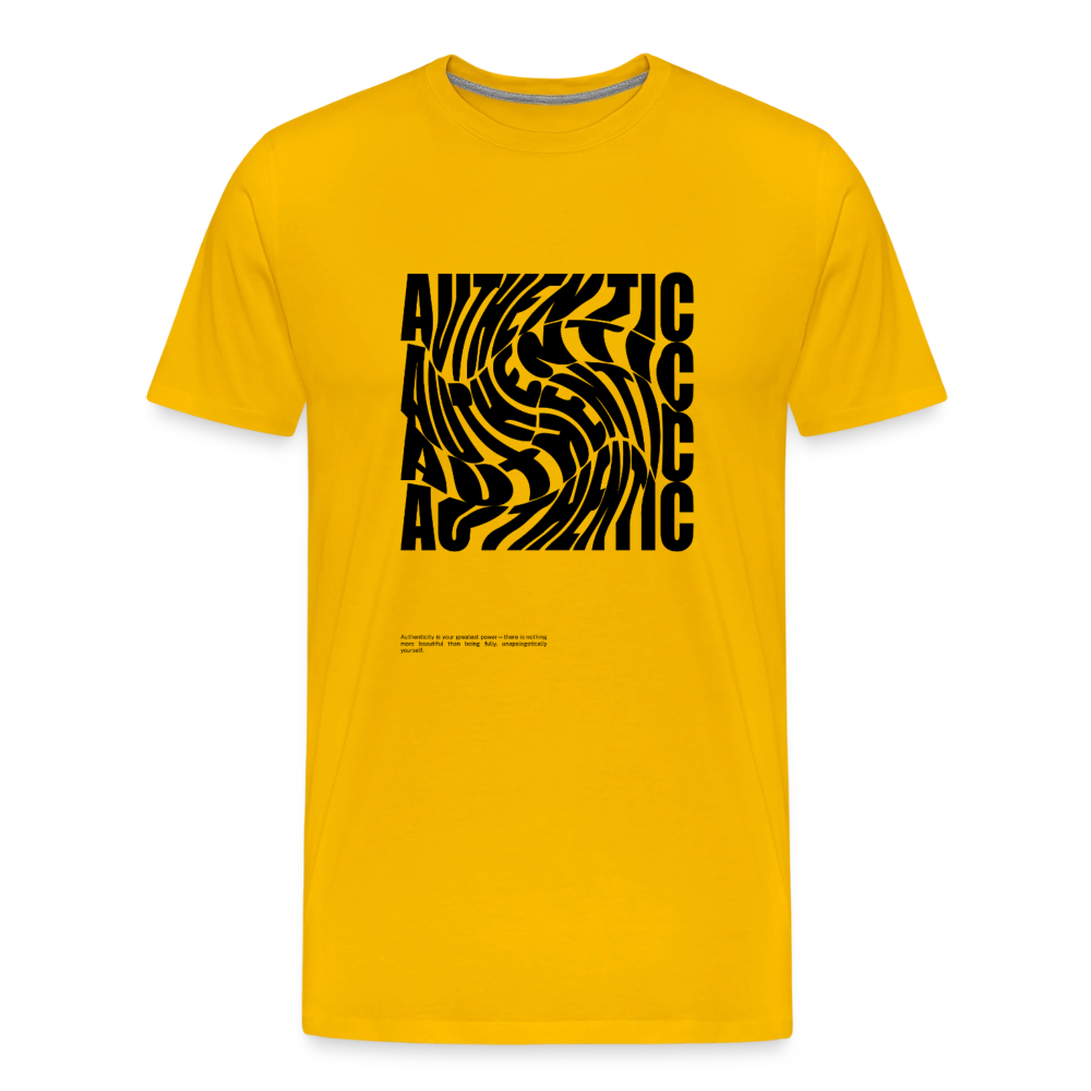 Authentic Men's Premium T-Shirt - sun yellow