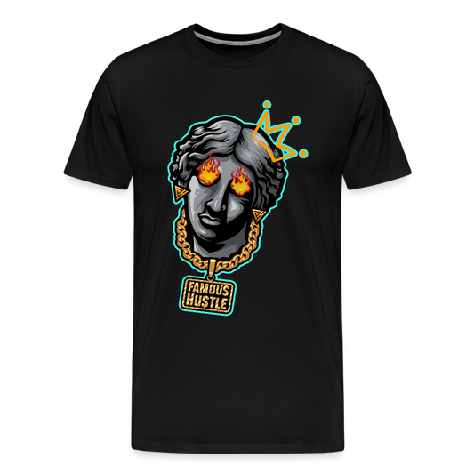Famous Hustle Men's Premium T-Shirt - black