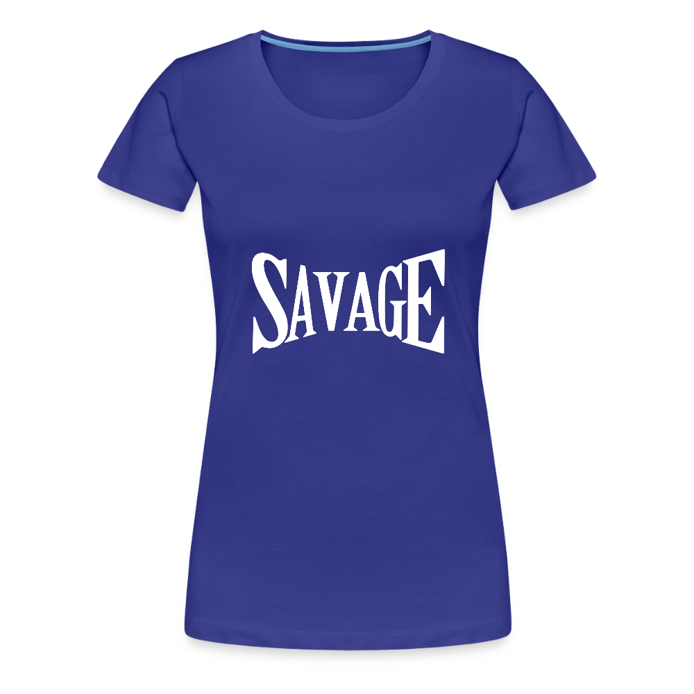 Savage Women’s Premium T-Shirt - royal blue