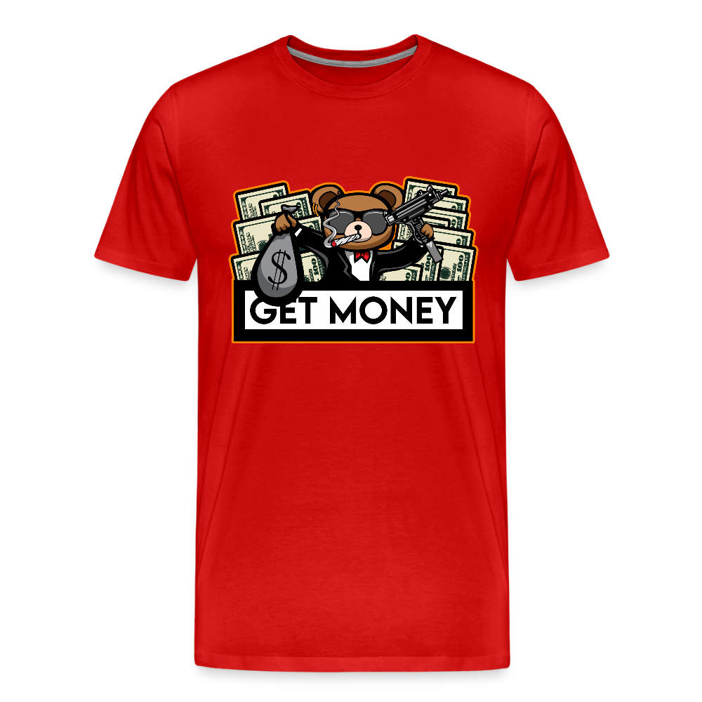 Get Money Men's Premium T-Shirt - red