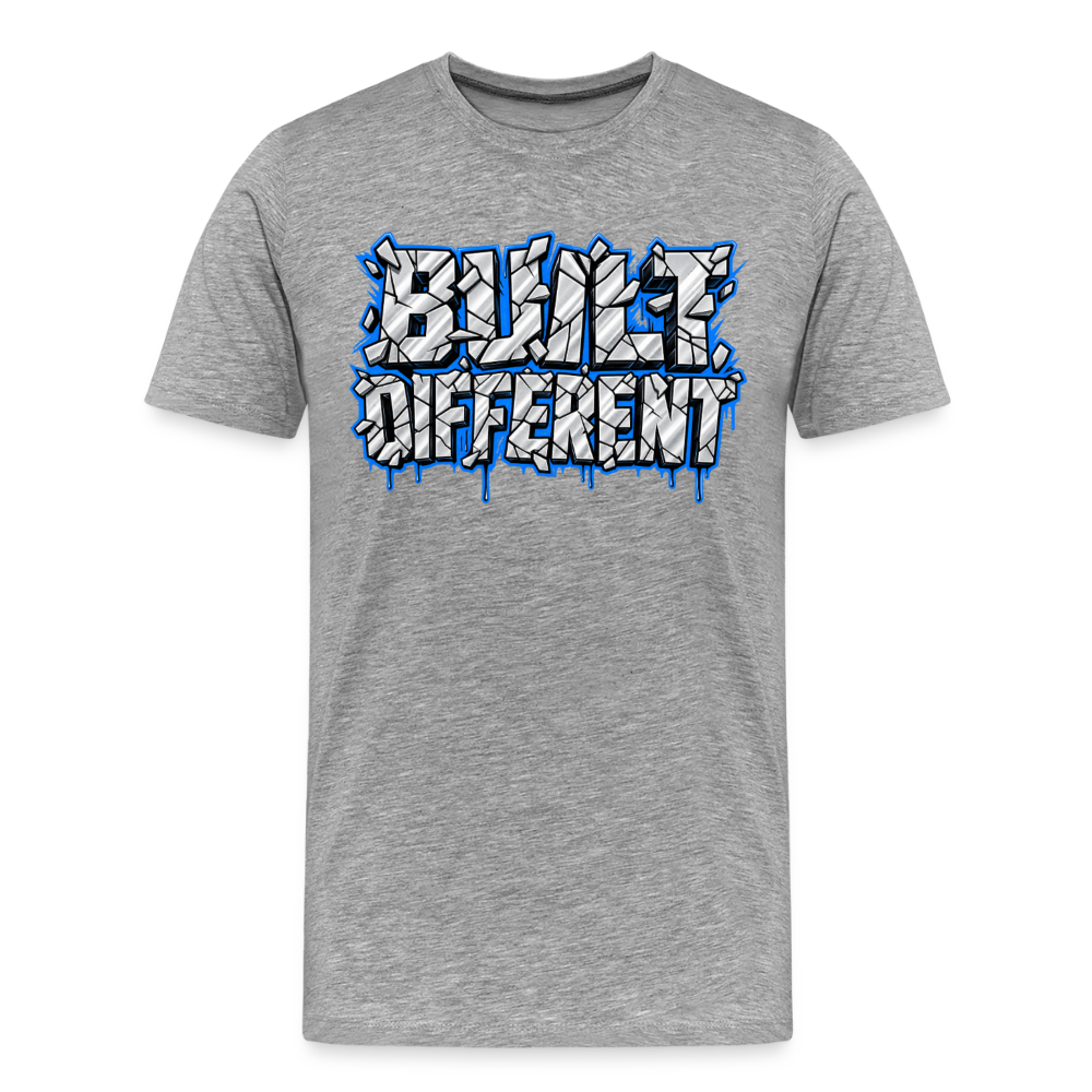 Built Different Men's Premium T-Shirt - heather gray