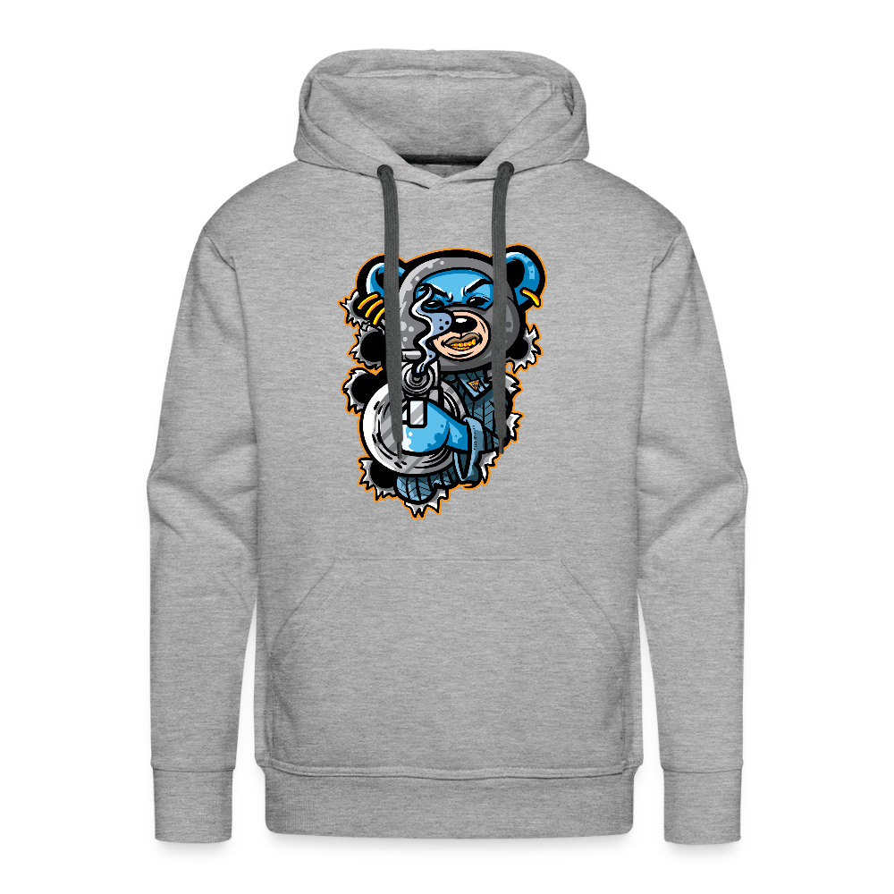 Freeze Men’s Premium Hoodie - heather grey