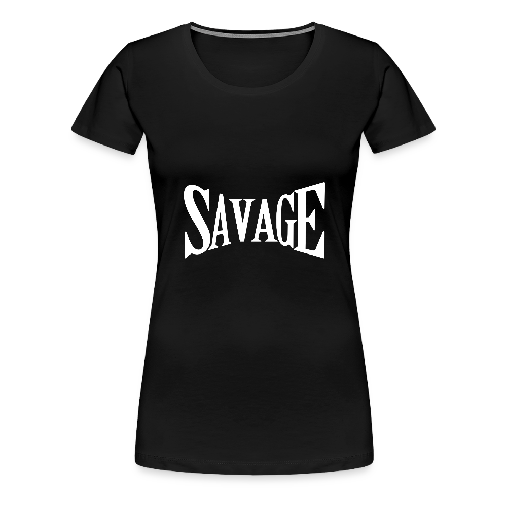 Savage Women’s Premium T-Shirt - black