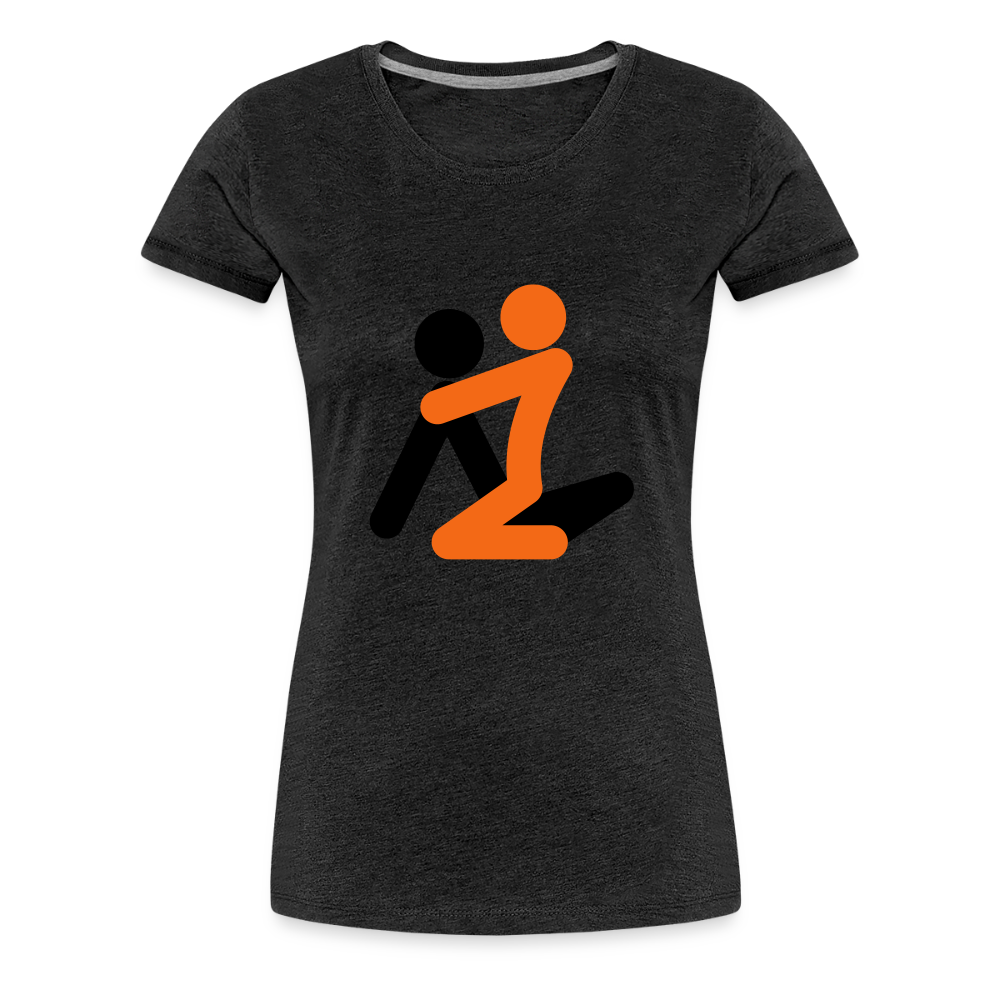 Couple Women’s Premium T-Shirt - charcoal grey