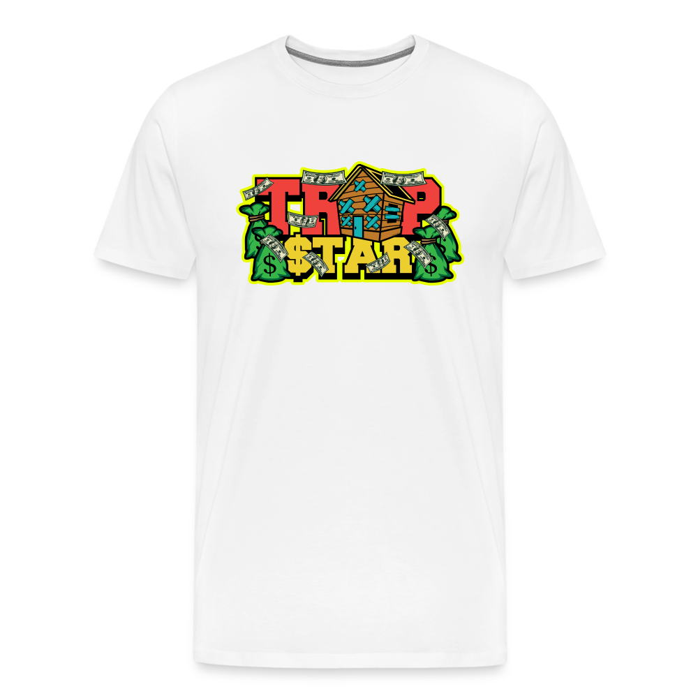 Trap Star Men's Premium T-Shirt - white