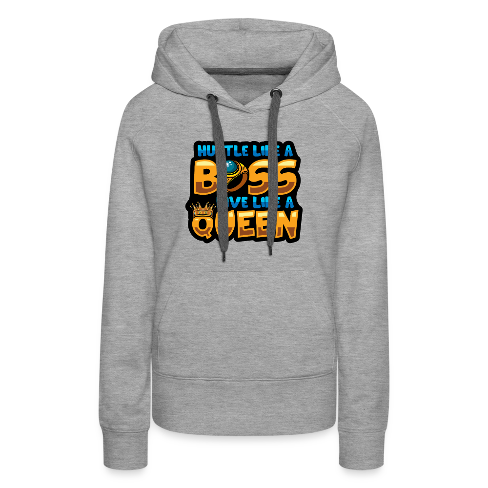 Boss Women’s Premium Hoodie - heather grey