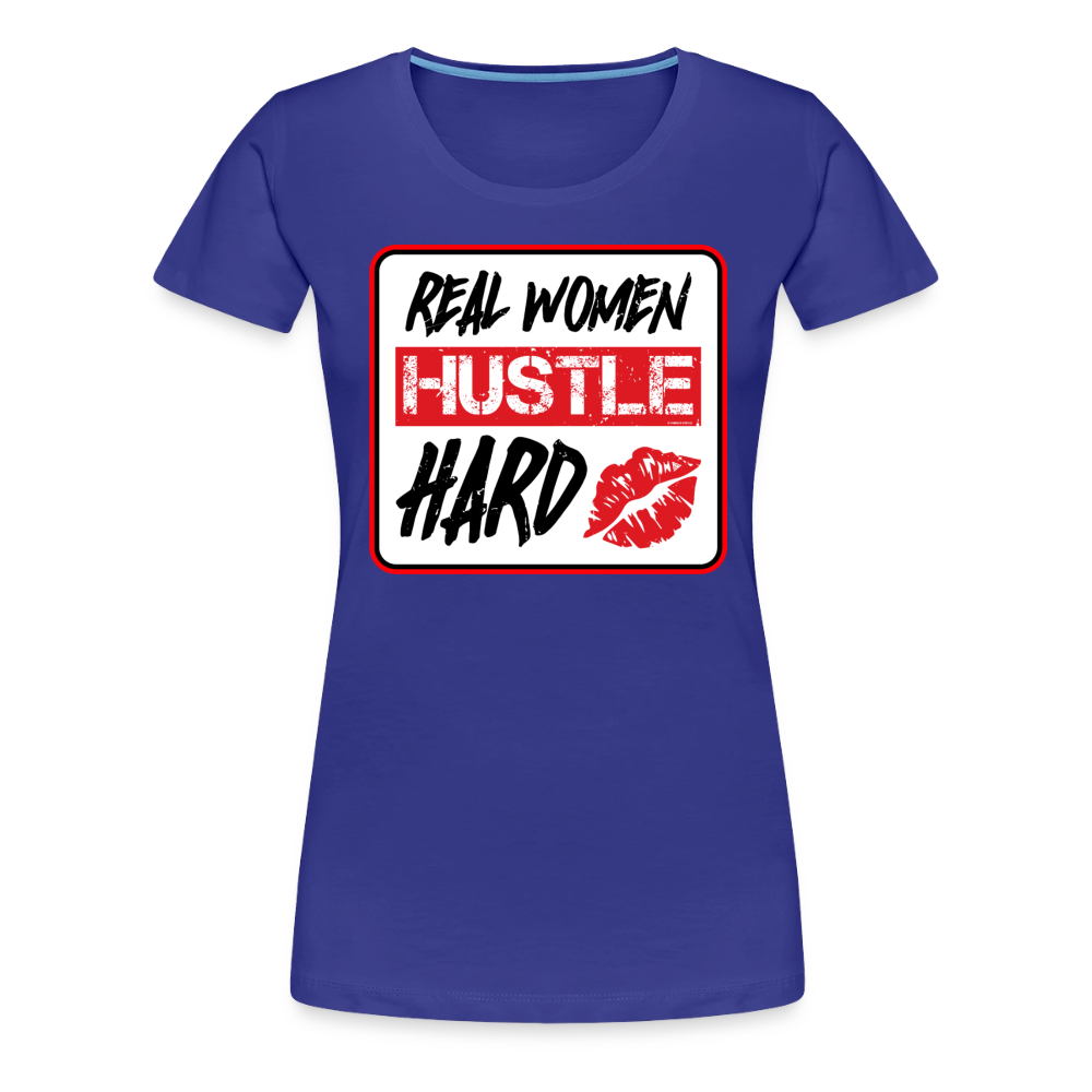 Real Women Women’s Premium T-Shirt - royal blue