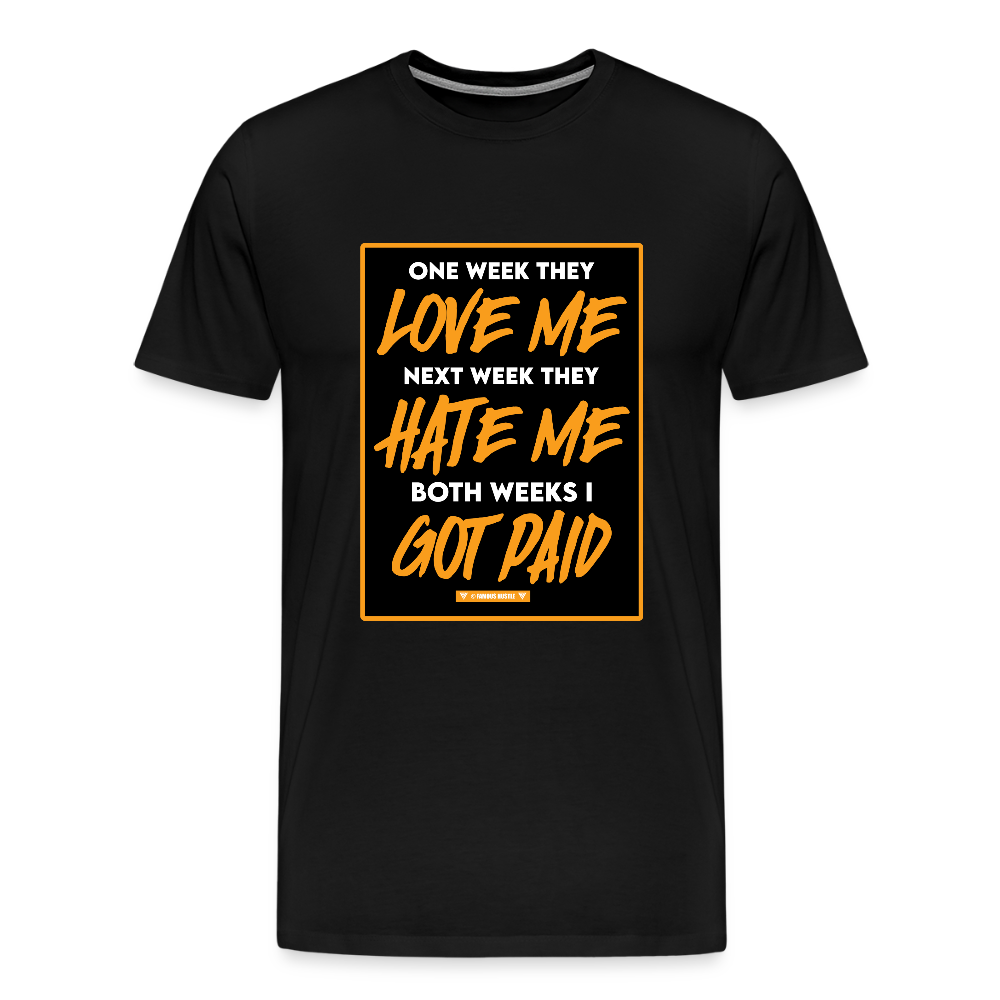 I get Paid Men's Premium T-Shirt - black