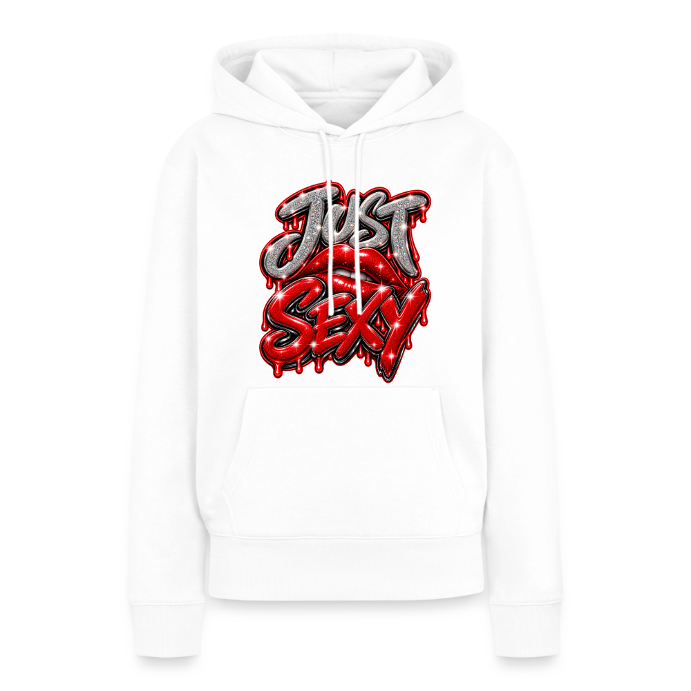 Just Sexy Women’s Premium Hoodie - white