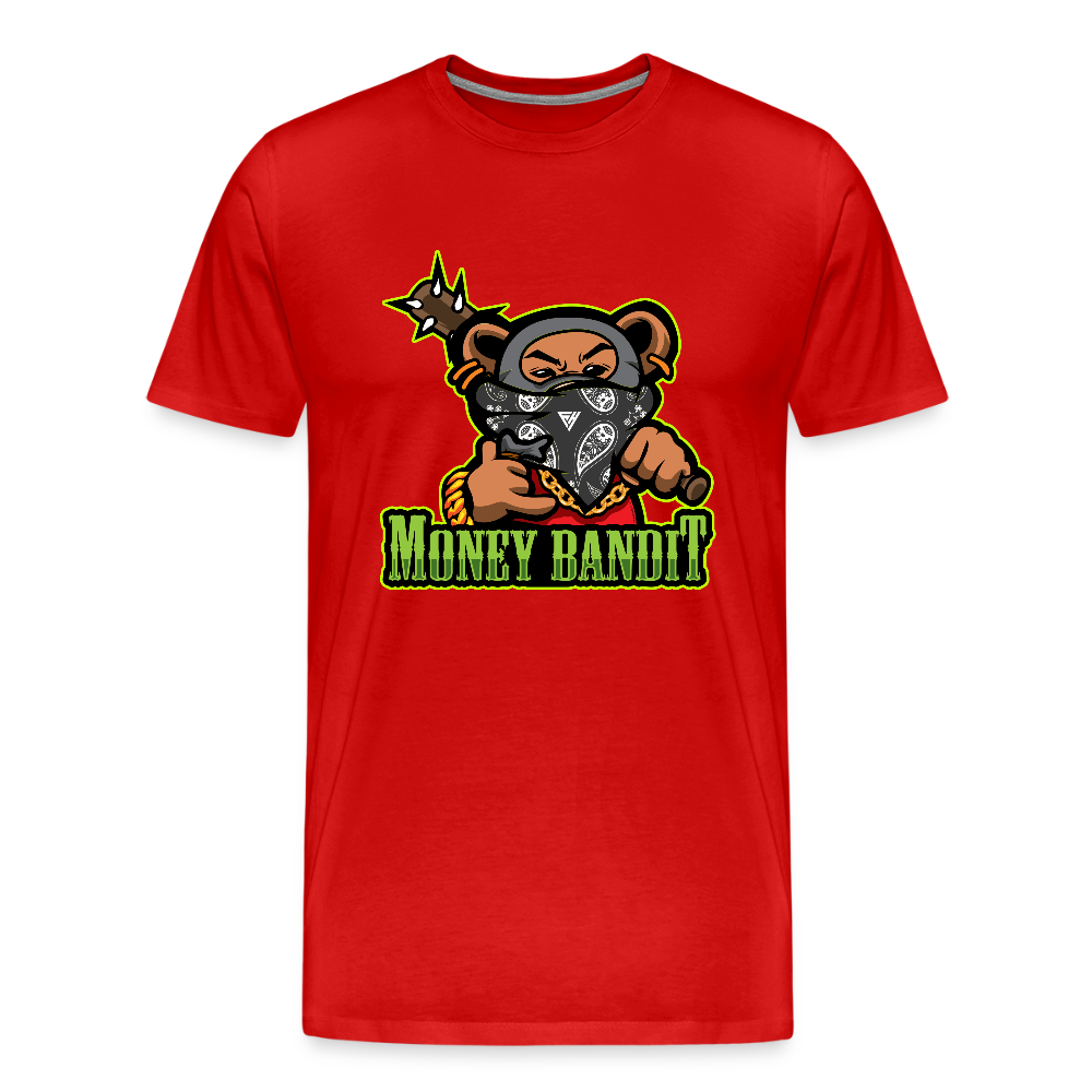 Men's Premium T-Shirt Money Bandit - red