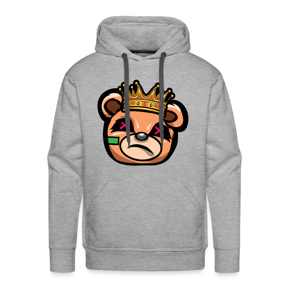 King Men’s Premium Hoodie - heather grey