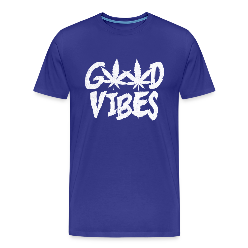 Good Vibes Men's Premium T-Shirt - royal blue