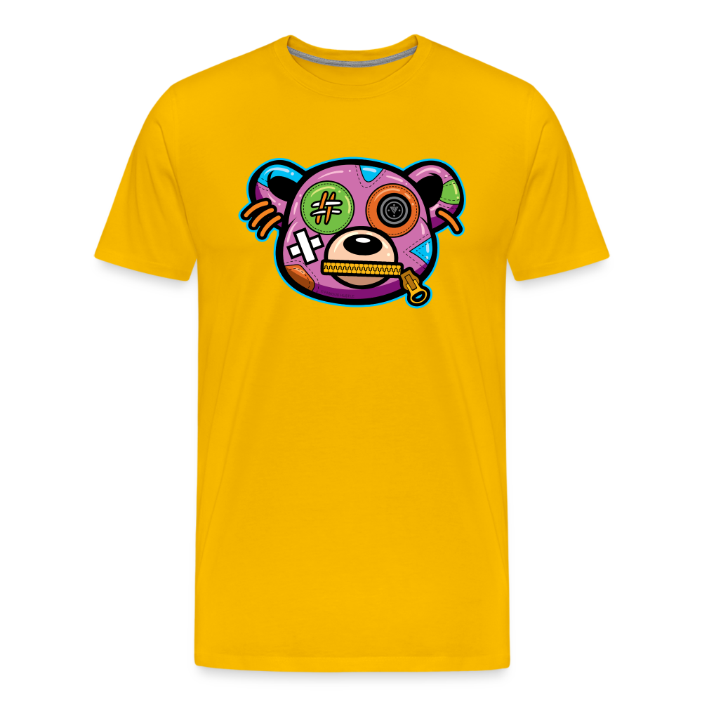 Bear Men's Premium T-Shirt - sun yellow