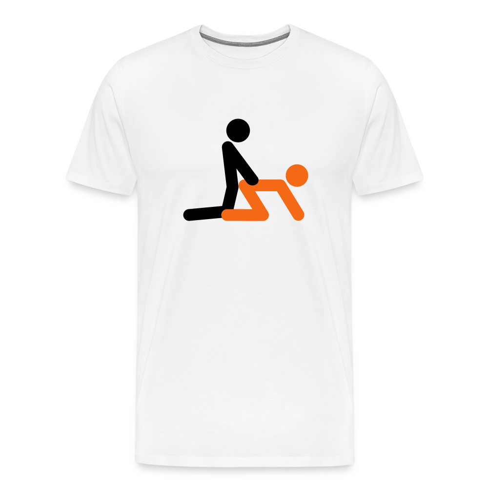 Doggystyle Men's Premium T-Shirt - white