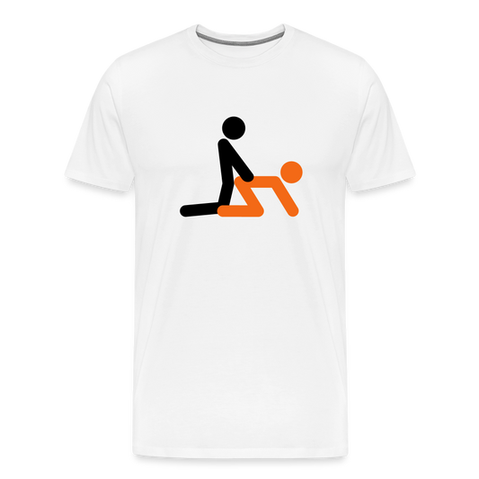 Doggystyle Men's Premium T-Shirt - white