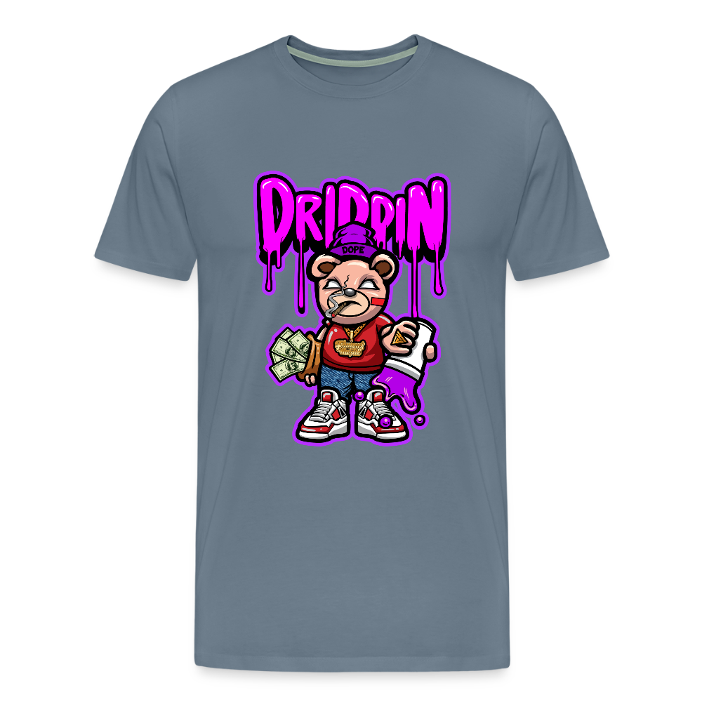 Drippin Men's Premium T-Shirt - steel blue