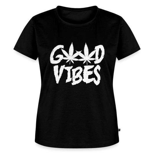 Good Vibes Women’s Premium T-Shirt - black