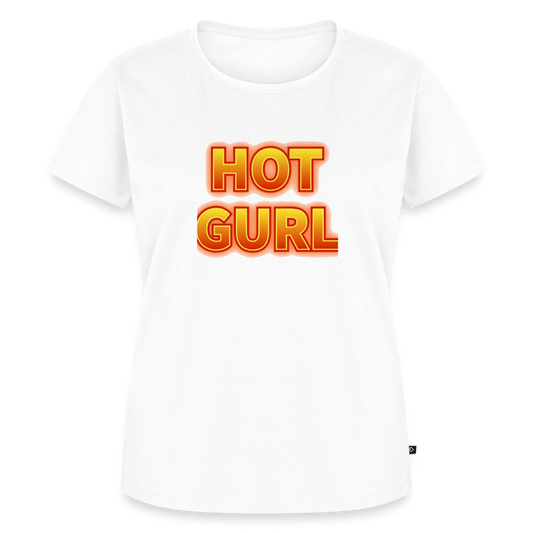 Hot Gurl Women’s Premium T-Shirt - white
