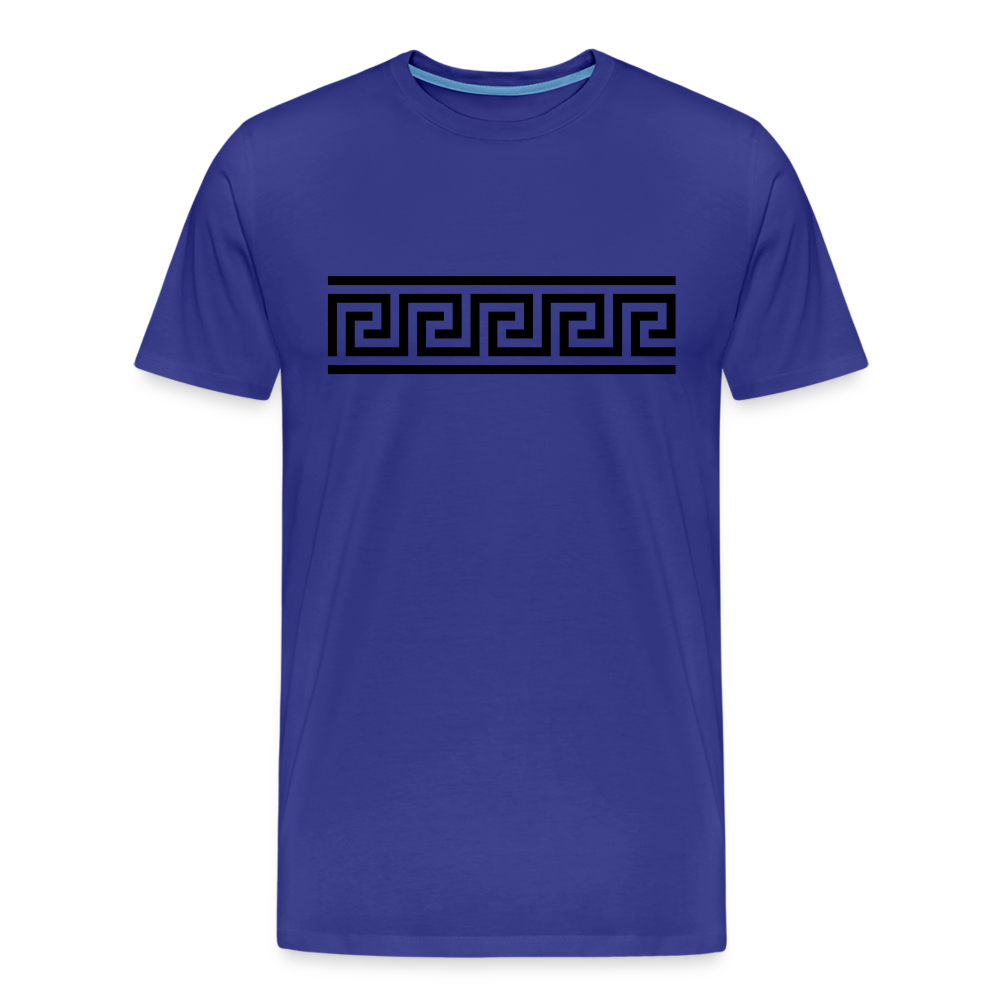 Pattern Men's Premium T-Shirt - royal blue