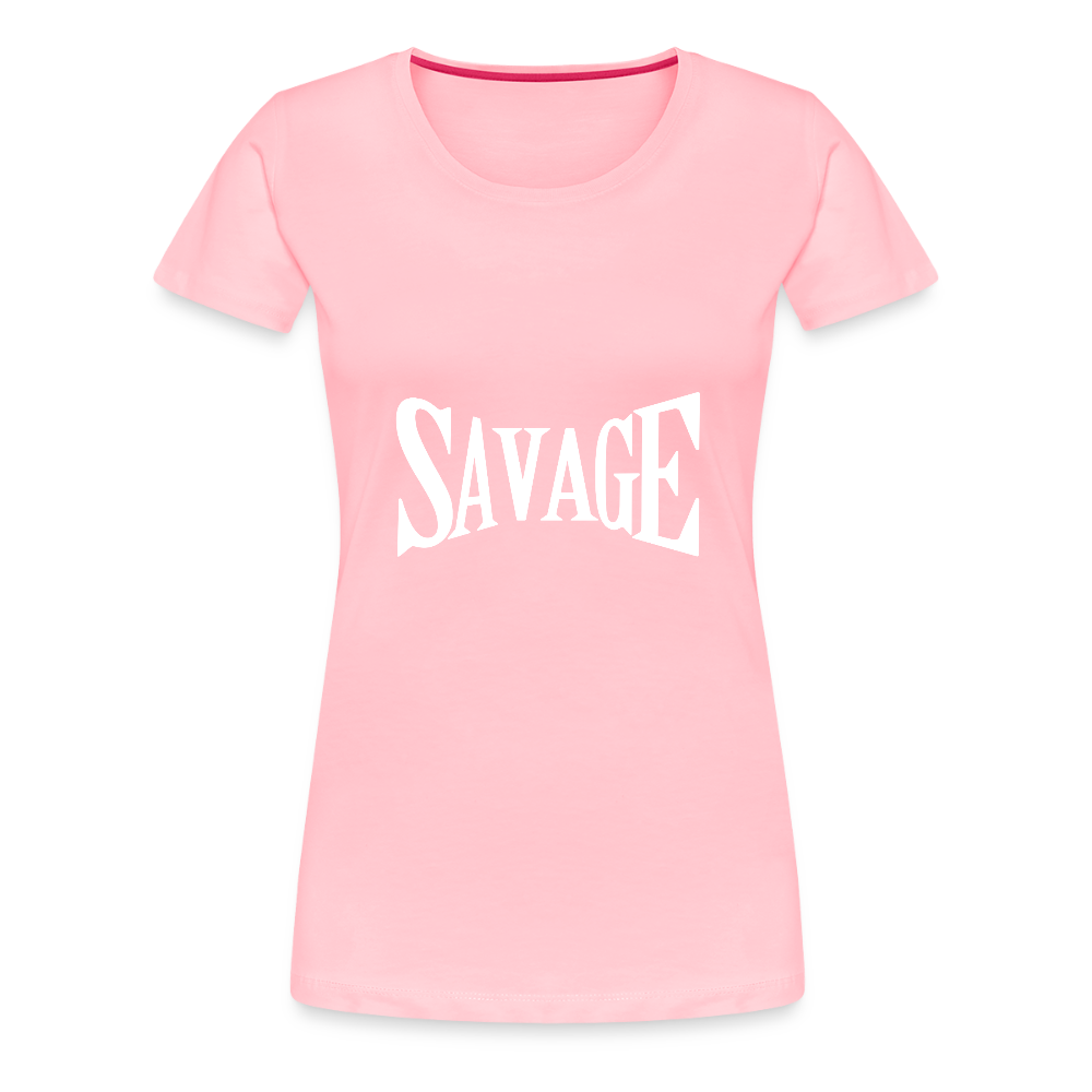 Savage Women’s Premium T-Shirt - pink