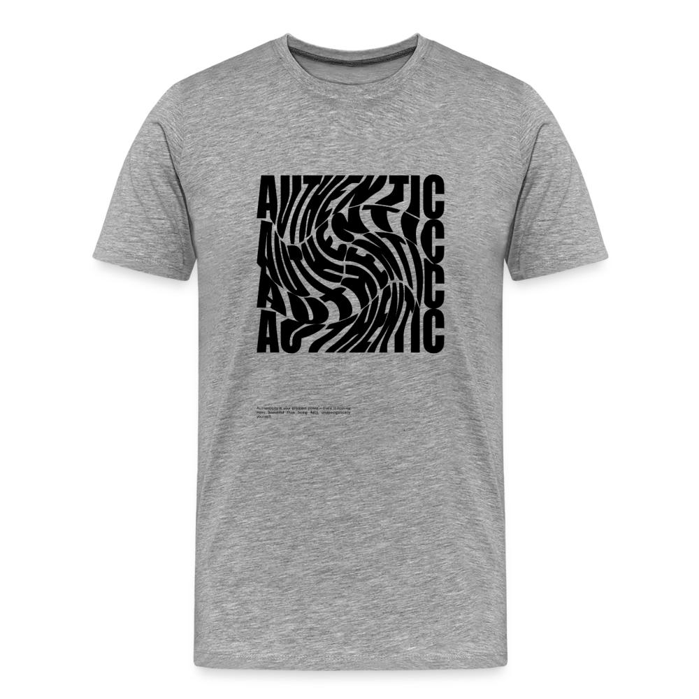 Authentic Men's Premium T-Shirt - heather gray