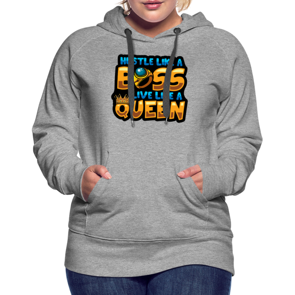 Boss Women’s Premium Hoodie - heather grey