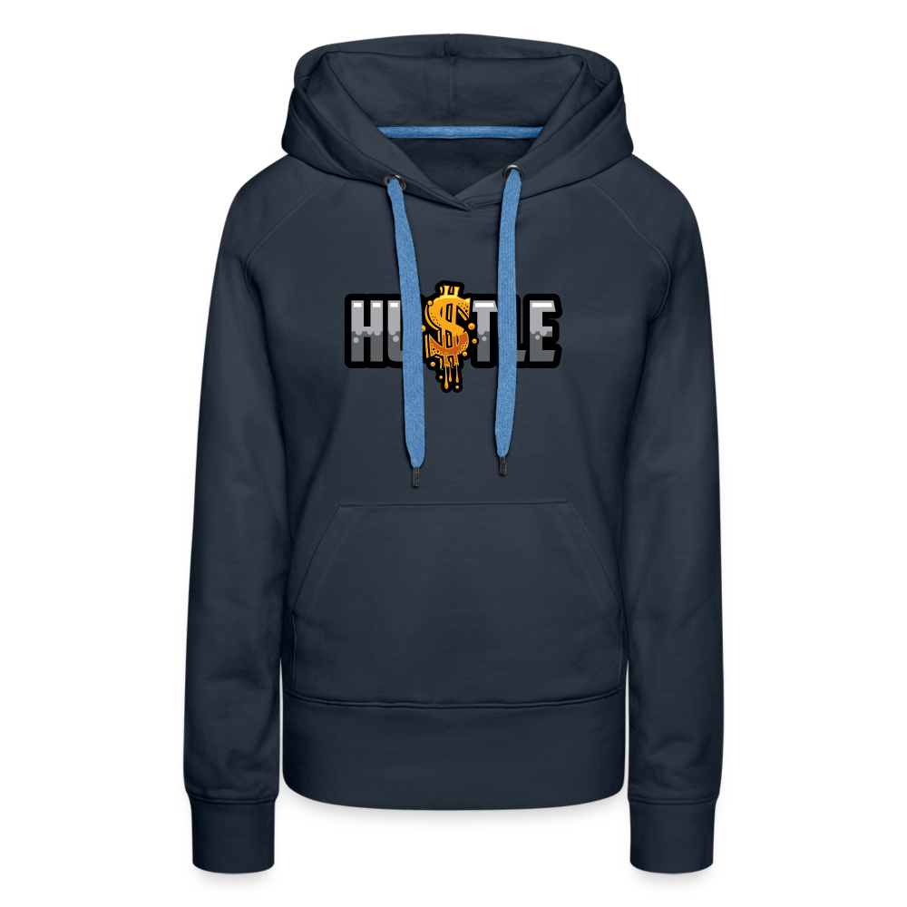 Hustle Women’s Premium Hoodie - navy