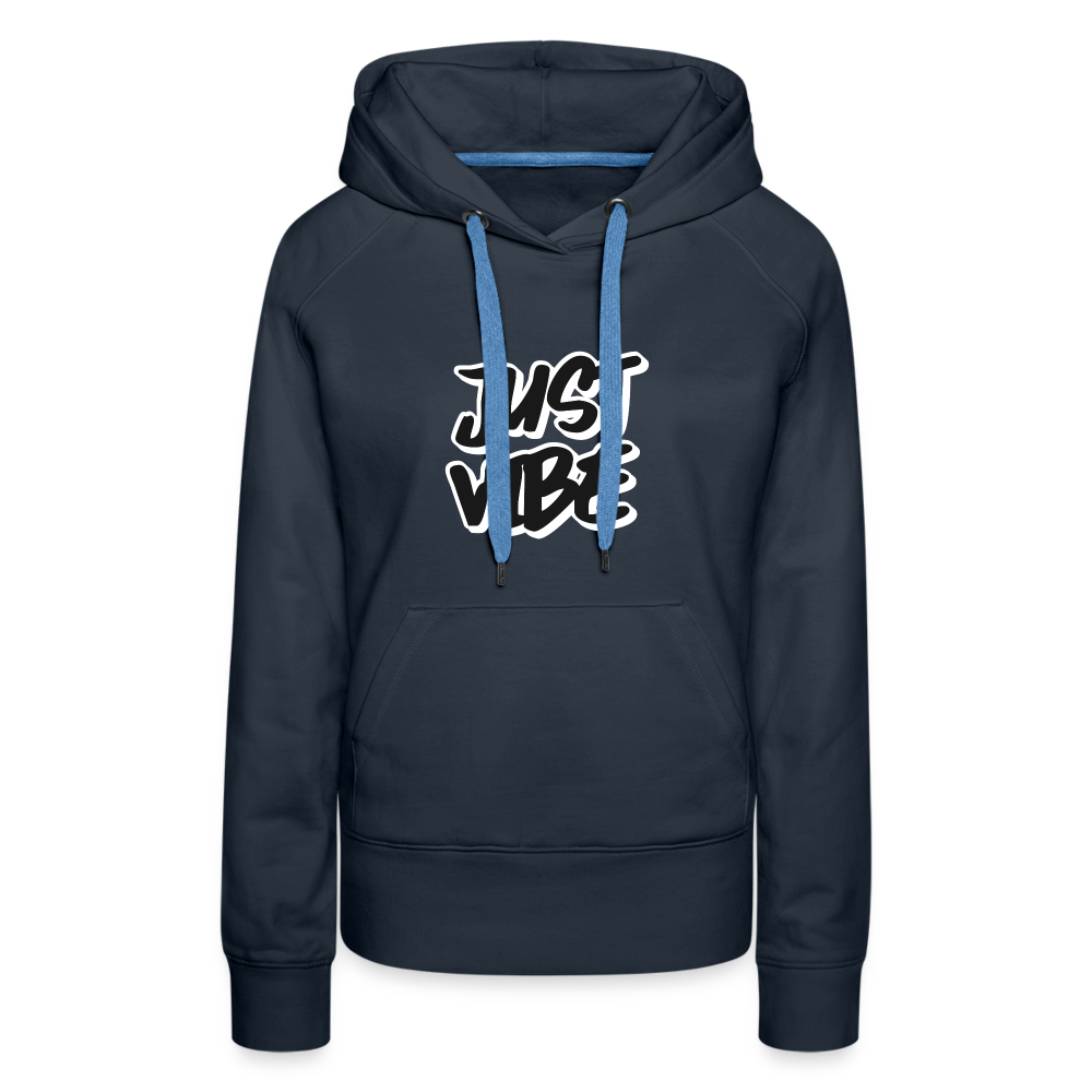 Just Vibe Women’s Premium Hoodie - navy