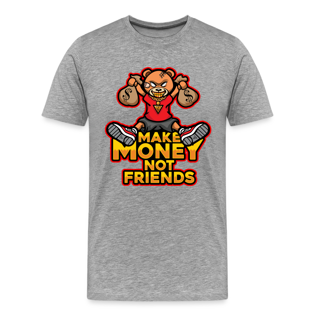 Make Money Men's Premium T-Shirt - heather gray