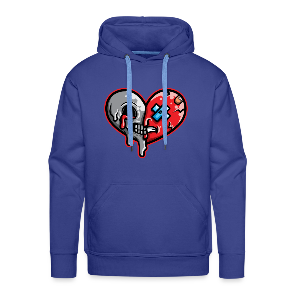 Heartless Men’s Premium Hoodie - royal blue