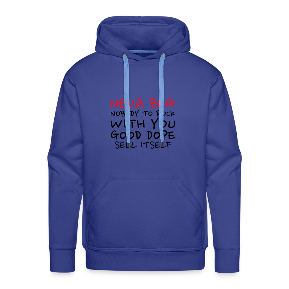 Neva Beg Men’s Premium Hoodie - royal blue