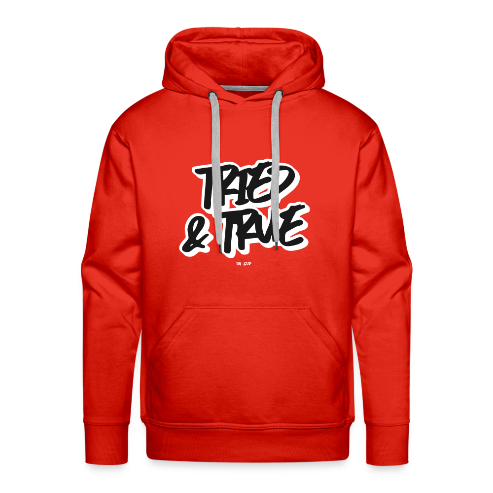 Tried & True Men’s Premium Hoodie - red