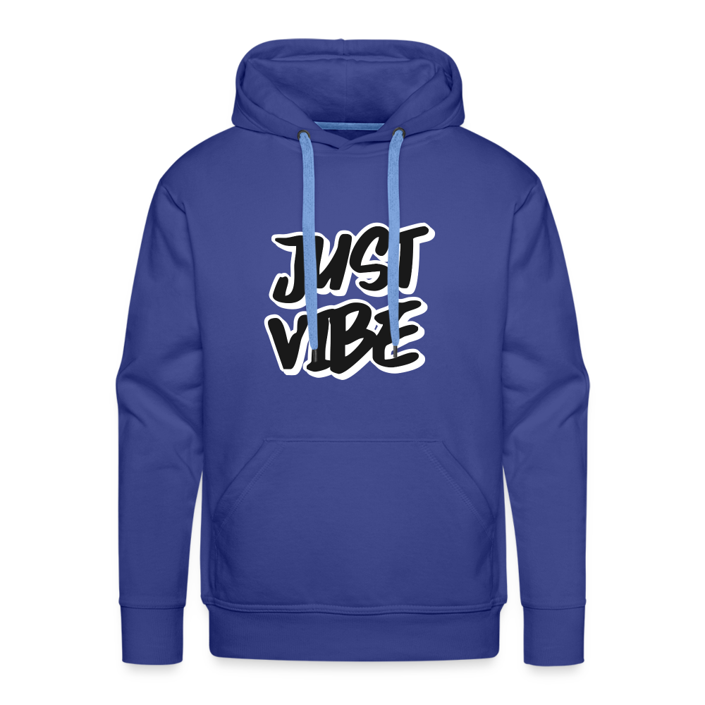 Just Vibe Men’s Premium Hoodie - royal blue