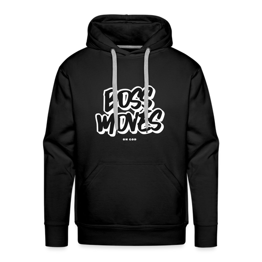 Boss Moves Men’s Premium Hoodie - black